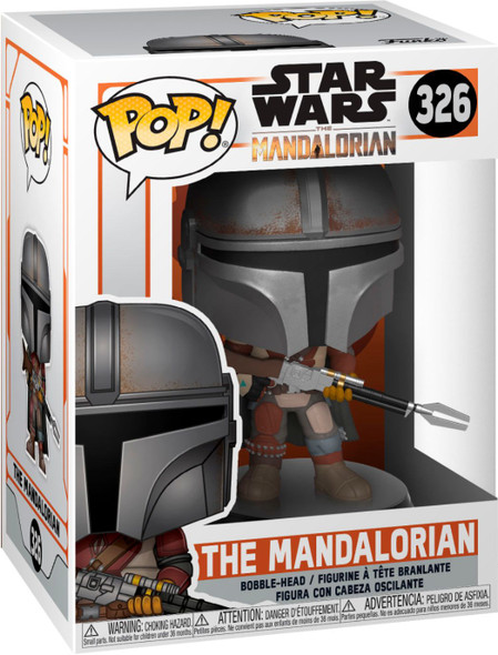 Funko POP! Star Wars: The Mandalorian with Pouch #585