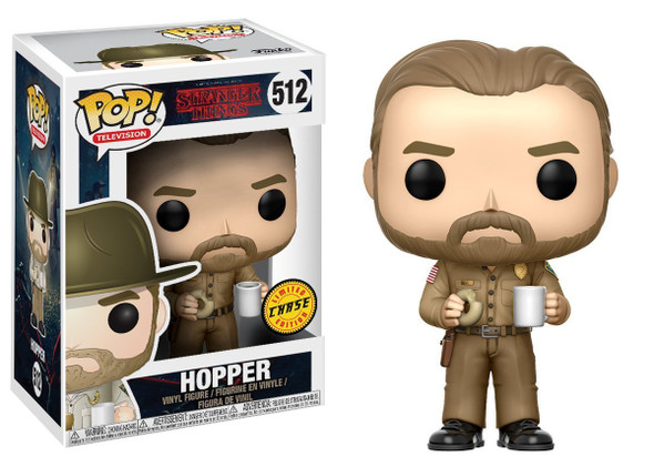Pop! Television - Stranger Things Hopper (No Hat) CHASE