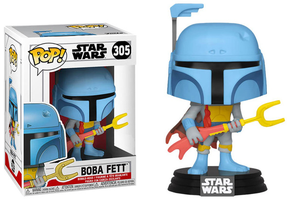 Funko Pop StarWars BobaFett 297 フューチュラ版 Funko POP! Star Wars Boba Fett #297 (Futura Red) WonderCon