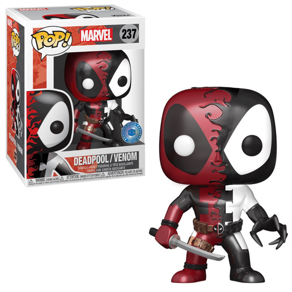 Pop Venom Venomized Deadpool Metallic PIAB
