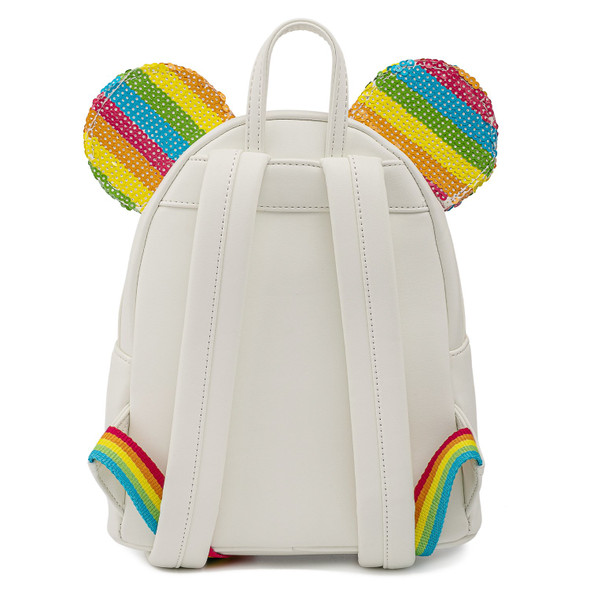 Loungefly Disney Sequin Rainbow Minnie Mini