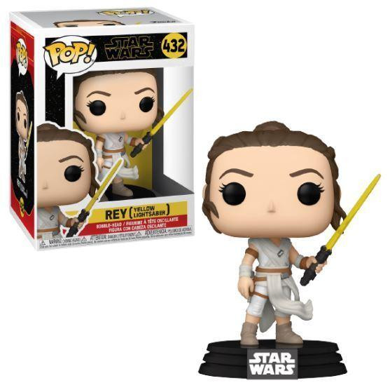 Pop! Star Wars: The Rise of Skywalker, Ep. 9 - Rey with Yellow Saber