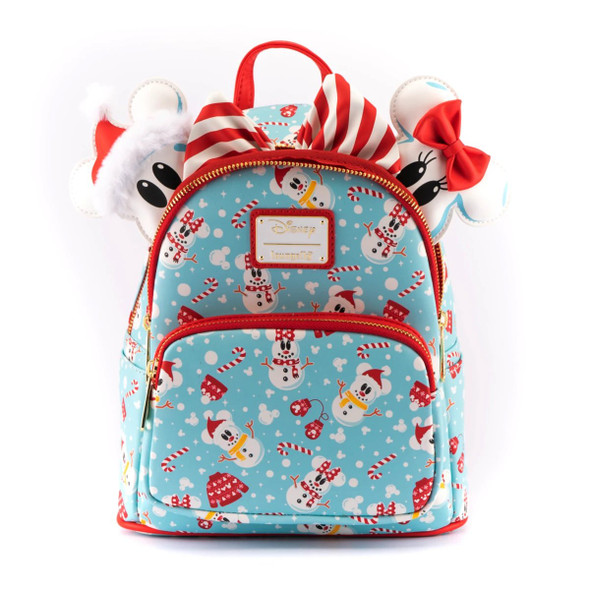 Loungefly Disney Mickey Minnie Mouse Balloon AOP Handbag - Comic Spot