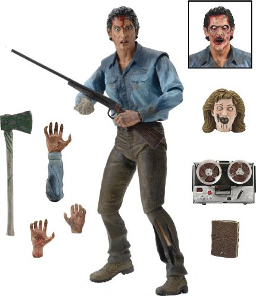 NECA Evil Dead 2 - Scale Action Figure, Ultimate Ash