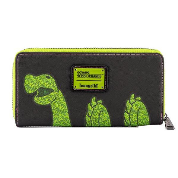 Loungefly Fox Edward Scissorhands Topiary Zip Around Wallet