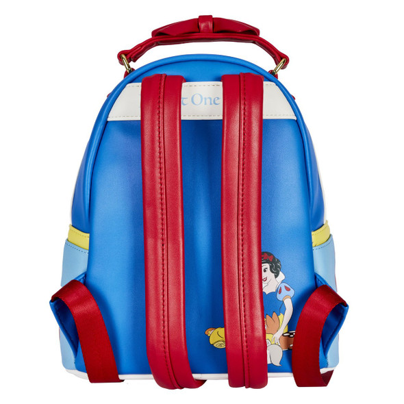 Loungefly Disney Snow White Cosplay Bow Handle Mini Backpack