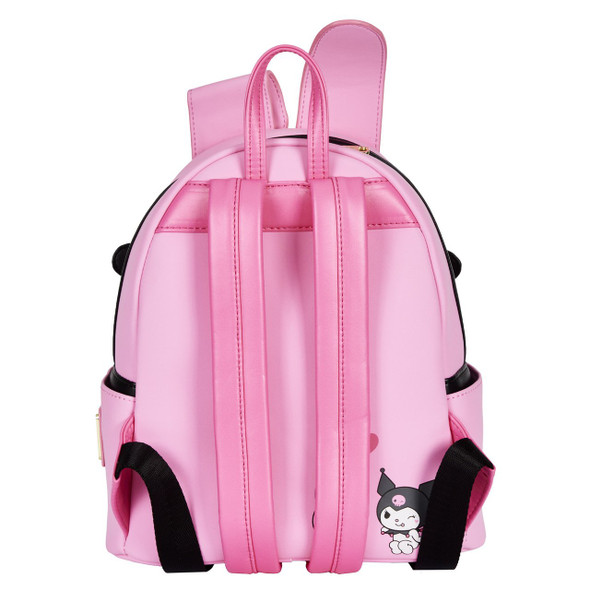 Loungefly Sanrio My Melody Kuromi Double Pocket Mini Backpack