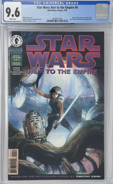 Star Wars Heir to the Empire 4 CGC 9.6 1st Mara Jade Cover