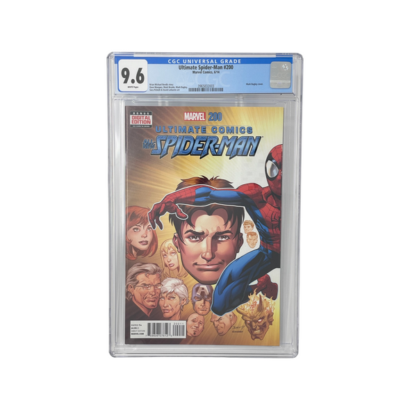 Ultimate Spider-Man 200 CGC 9.6 Peter Parker Connecting Variant