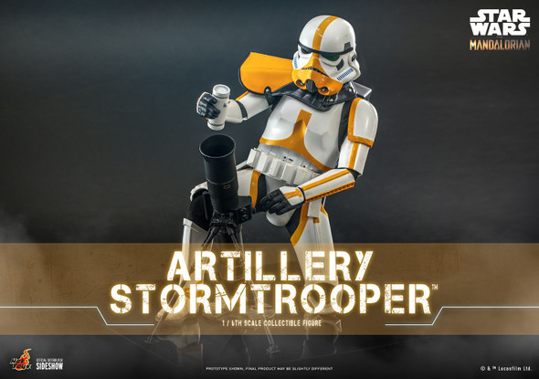 Star Wars The Mandalorian Artillery Stormtrooper Sixth Scale Figure by Hot Toys