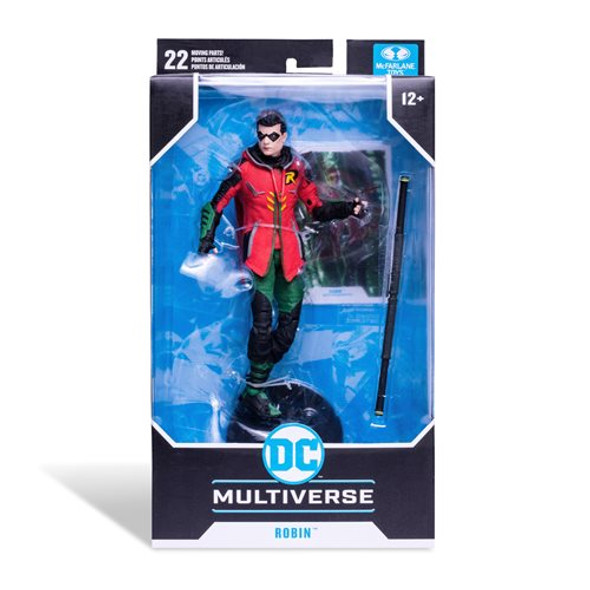 DC Build-A Wave 4 Dark Nights Death Metal Robin King Action Figure