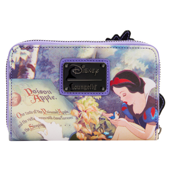 Loungefly Disney Villains Scene Evil Queen Zip Around Wallet