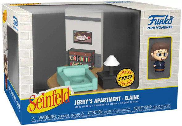 Pop Jerry's Apartment Mini Moments Mini-Figure Diorama Set Elaine [CHASE]