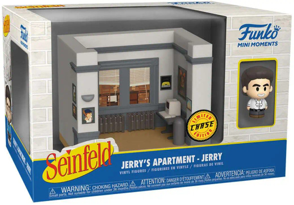 Pop Jerry's Apartment Mini Moments Mini-Figure Diorama Set Jerry Seinfeld [CHASE]