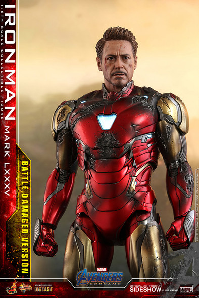 Hot Toys Iron Man Mark LXXXV Battle Damaged