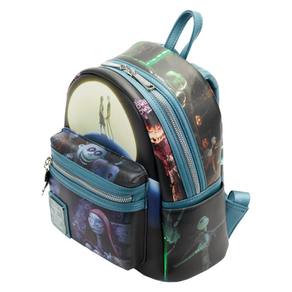 Loungefly Disney Nightmare Before Christmas Final Frame Mini Backpack