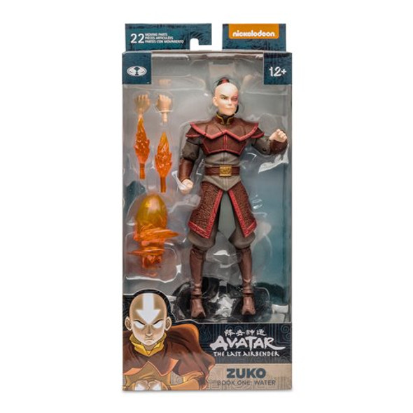 Avatar: The Last Airbender Wave 2 Prince Zuko Book One: Water Action Figure