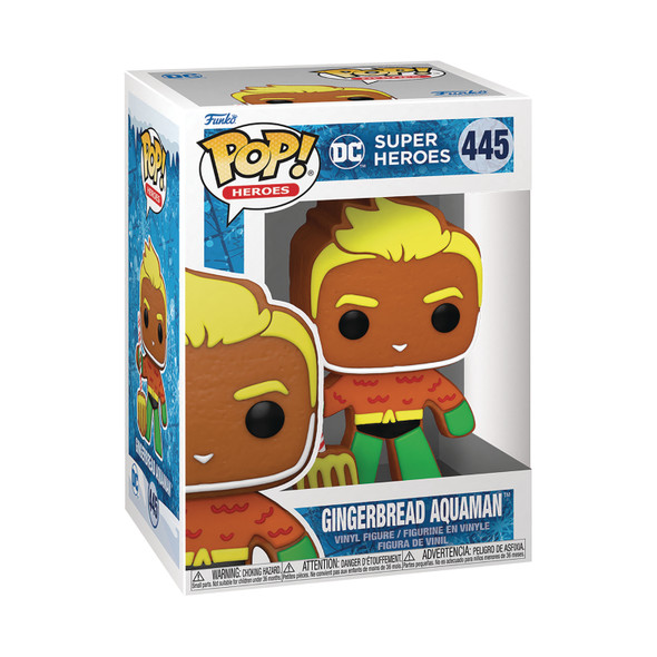 Pop! Heroes: DC Holiday - Gingerbread Aquaman #445