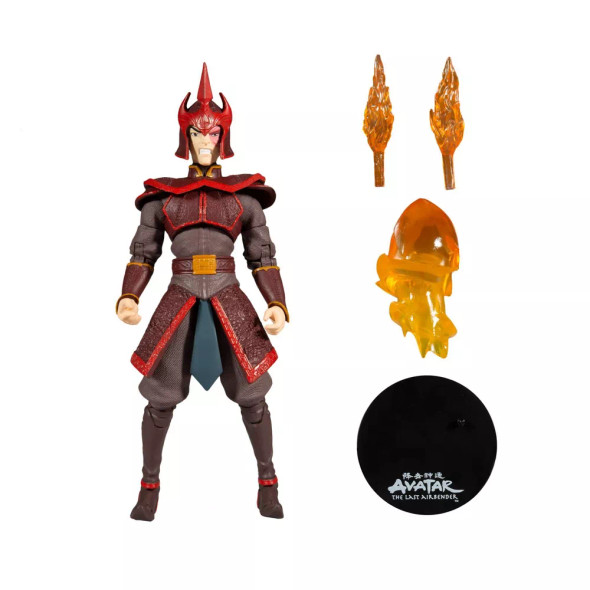 Avatar The Last Airbender Prince Zuko Helmeted - Gold Label