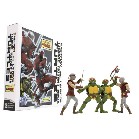 BST AXN TMNT Raphael, Donatello, & Shredder