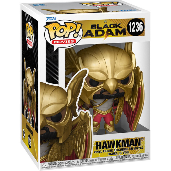 Pop! Movies: Black Adam - Hawkman with Helmet and Wings #1236