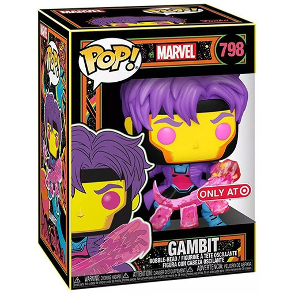 Pop Marvel X-Men - Gambit Blacklight #798