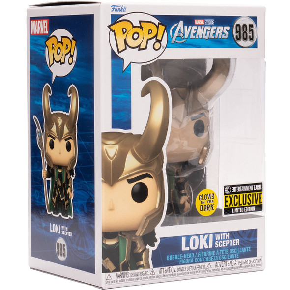 POP Marvel Loki Sceptor #985