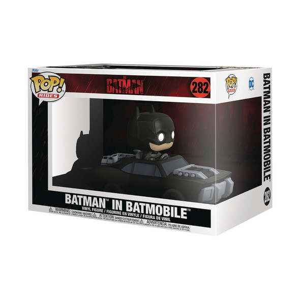 Pop! Ride Super Deluxe: The Batman - Batman and Batmobile #282