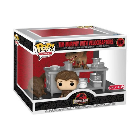 Pop! Moments Jurassic Park Tim Murphy with Velociraptors #1199