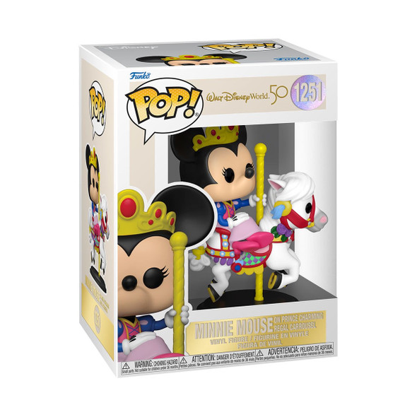 Pop! Disney: Walt Disney World 50th Anniversary - Minnie Carrousel #1251