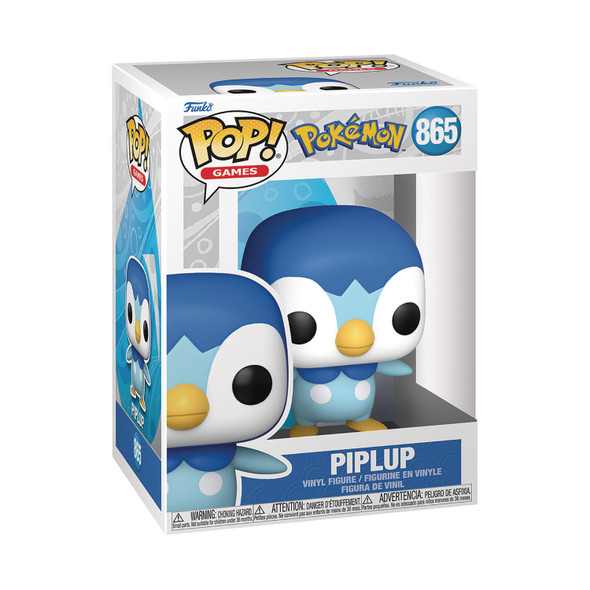 Pop! Games: Pokemon - Piplup #865