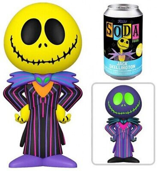 Funko Soda Pop! The Nightmare Before Christmas: Jack Skellington Black Light [SEALED]