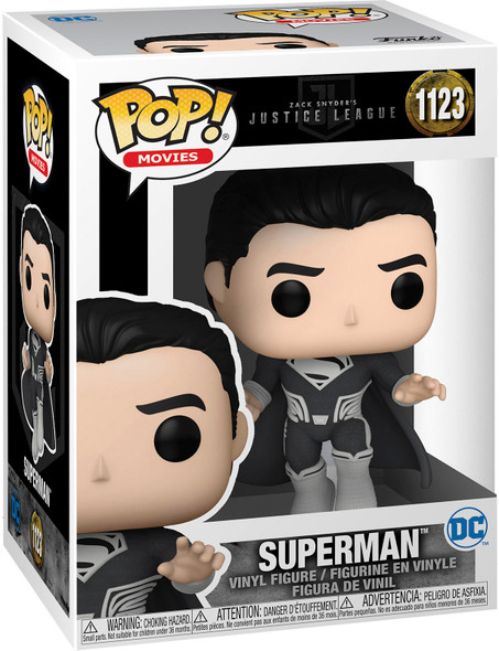 Pop! DC: Justice League The Snyder Cut - Black Suit Superman #1123