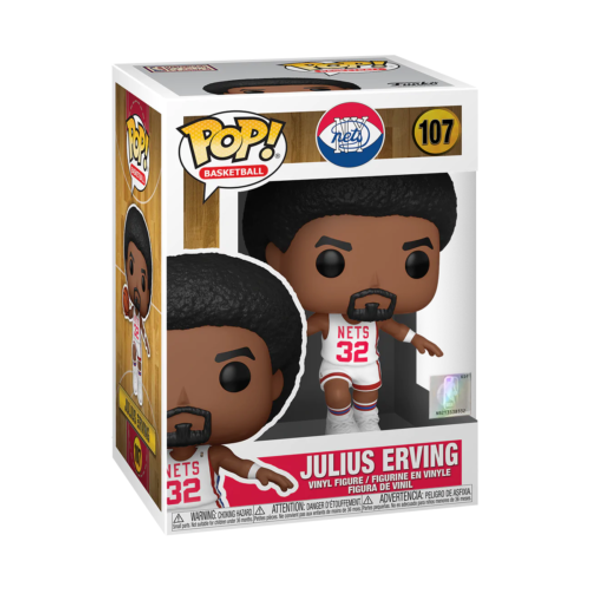 Pop! NBA: Legends - Julius Erving (New York Nets Home Jersey) #107