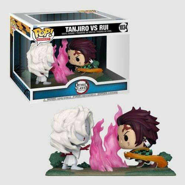 Funko Pop! Demon Slayer Tanjiro Kamado with Flaming Blade Vinyl