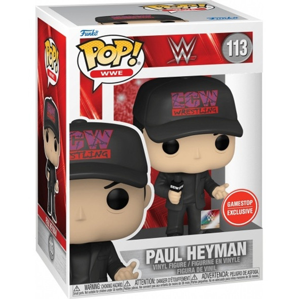 Pop! WWE Paul Heyman  Exclusive #113