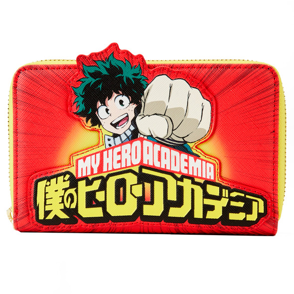 Loungefly My Hero Academia Izuku Punch Zip Around Wallet