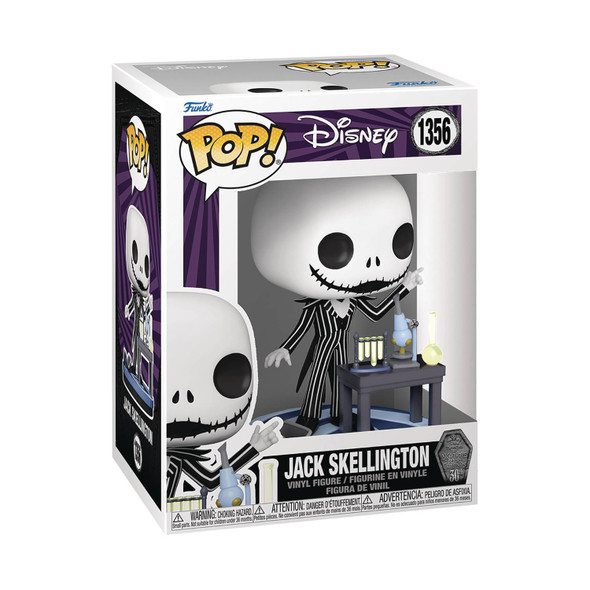 Pop! Disney: The Nightmare Before Christmas 30th Anniversary - Jack Skellington Lab #1356