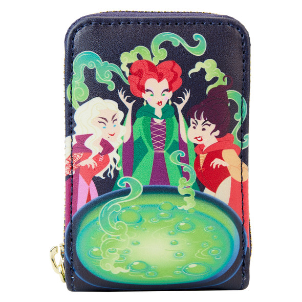 Loungefly Disney Hocus Pocus Sanderson Sisters Cauldron Accordion Wallet