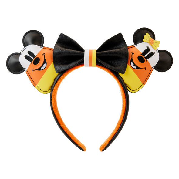 Loungefly Disney Candy Corn Mickey And Minnie Ears Headband