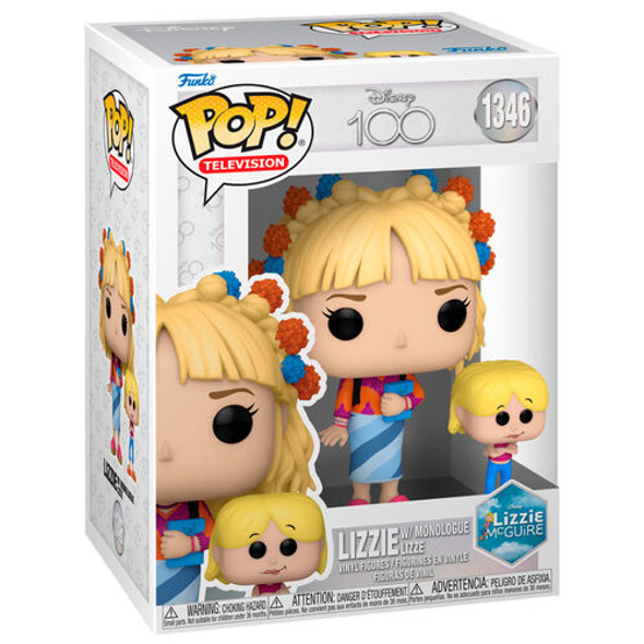 Pop! & Buddy: Disney 100 - Lizzie McGuire, Lizzie with Monologue Lizzie #1346