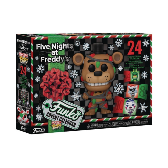 Pop! Advent Calendar: Five Nights at Freddy’s 2023, 24 Pocket Pop! Vinyl Figures