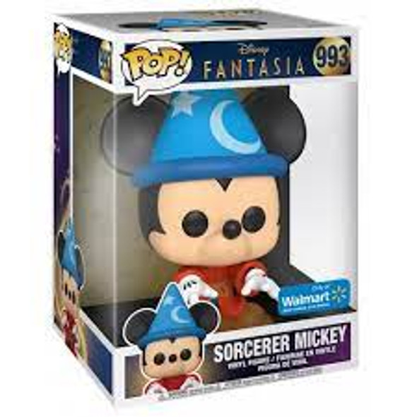 Pop Disney Fantasia Sorcerer Mickey 10" Exclusive Figure