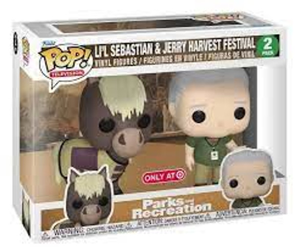 POP! TV: Parks & Recreation - Jerry & Lil Sebastian 2pk