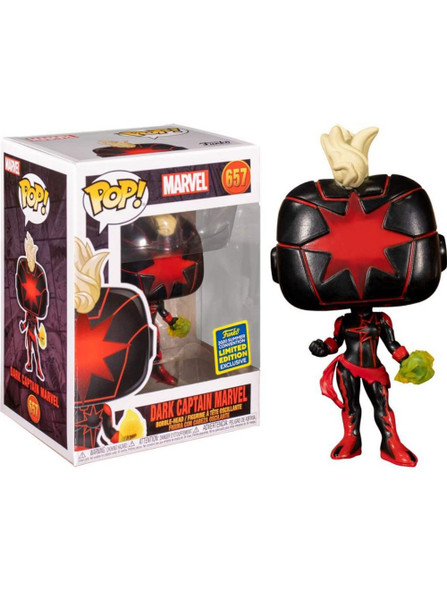 Pop! Marvel: Dark Captain Marvel, Summer Convention Exclusive #657