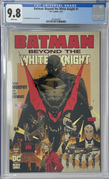 Batman Beyond the White Knight 1 CGC 9.8 Cameo Gan