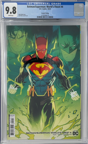 Batman/Superman World's Finest 4 CGC 9.8 2nd Print