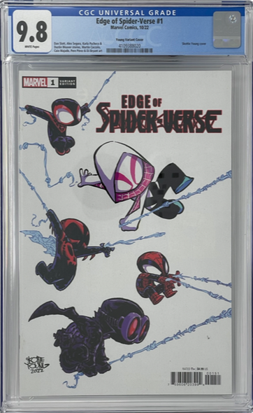 Edge of Spider-Verse 1 CGC 9.8 Young Variant