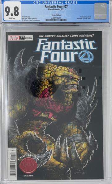 Fantastic Four 27 CGC 9.8 Knullified Variant