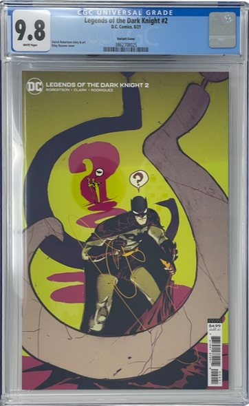 Legends of the Dark Knight 2 CGC 9.8 1st Quiz